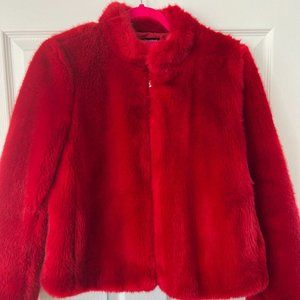 ZARA Faux Fur Jacket